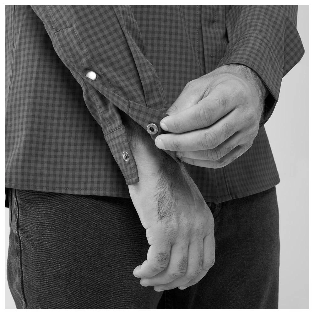 Chemise De Rando Lafuma Skim Shield Shirt LS M Castor Grey â Image 6