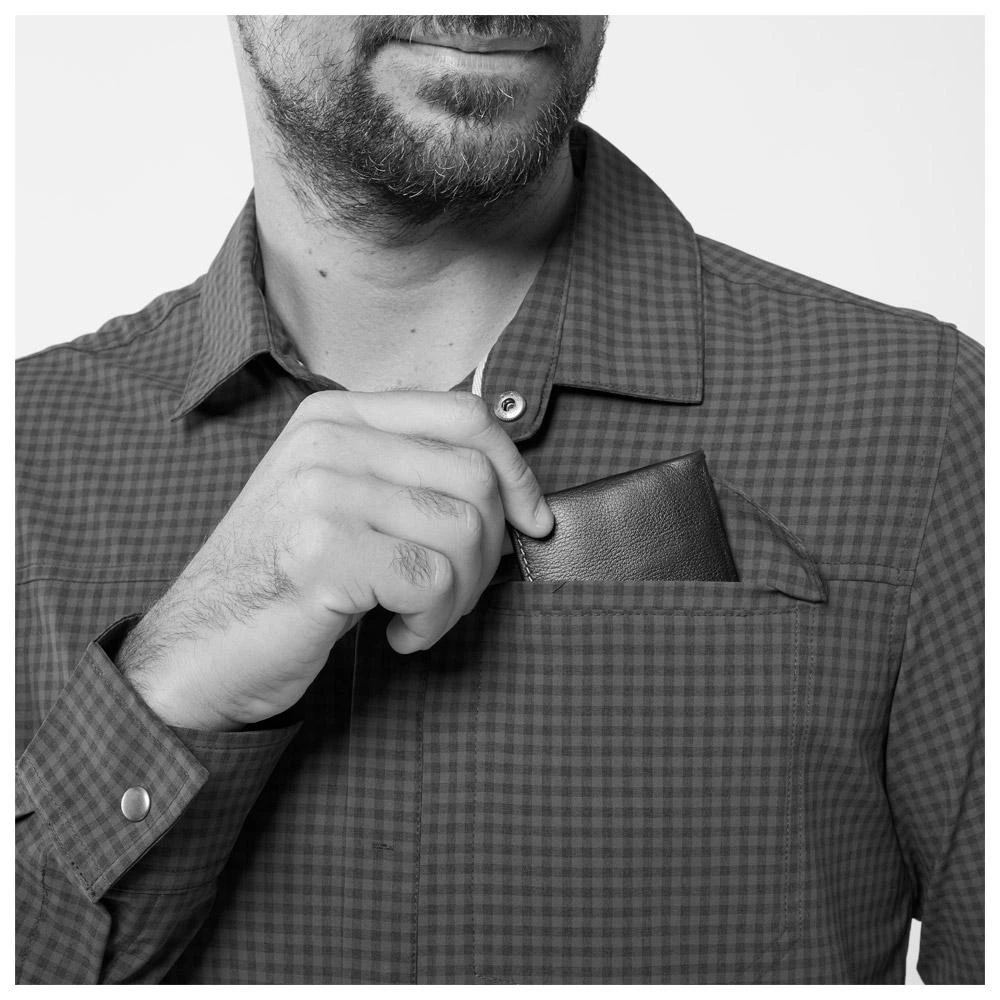 Chemise De Rando Lafuma Skim Shield Shirt LS M Castor Grey â Image 7